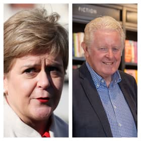 Nicola Sturgeon (left) and Dougie Donnelly (right) will both appear at the Aye Write festival in Glasgow.