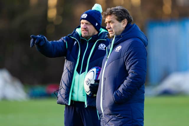 Scotland head coach Gregor Townsend has the backing of performance director David Nucifora.