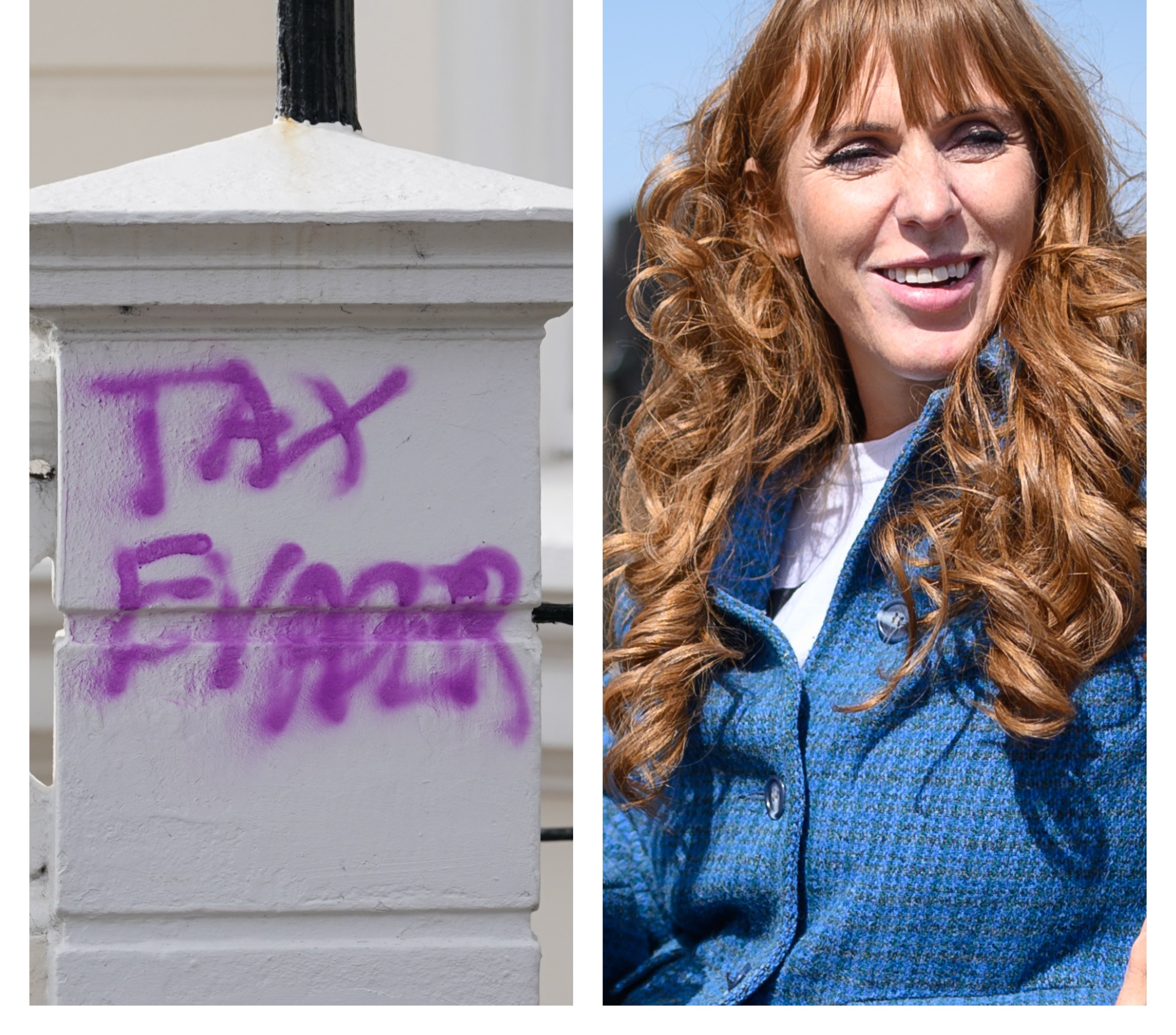 Rayner Graffit Angela Rayner graffiti: Will she be sacked by Sir Keir Starmer? What ...