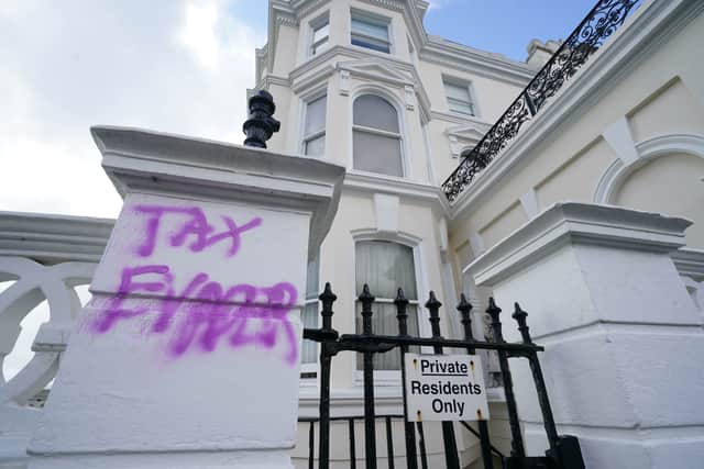 Rayner Graffit Angela Rayner graffiti: Will she be sacked by Sir Keir Starmer? What ...