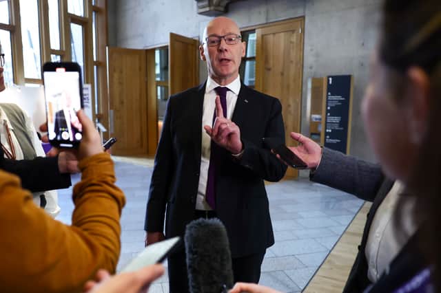 John Swinney needs to demonstrate that the SNP can actually live up to its promises under his leadership (Picture: Jeff J Mitchell)