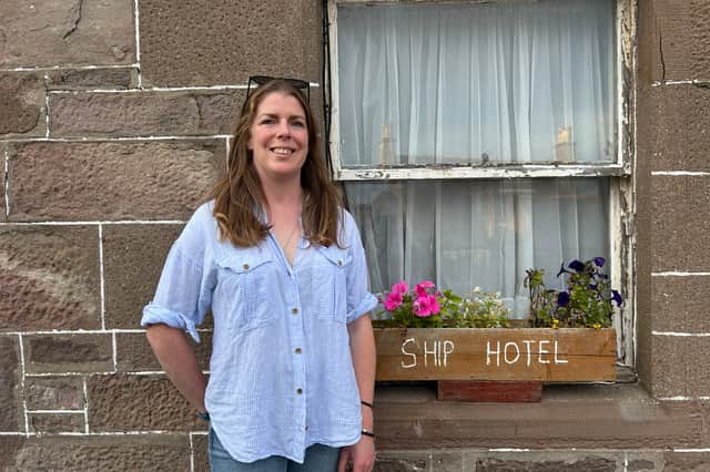 Catriona Smith - 'Captain' of the Save Our Ship committee, which is leading a community buy-out of the pub.