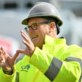 Prime Minister Sir Keir Starmer during his visit to BAE Systems shipyard in Glasgow last week