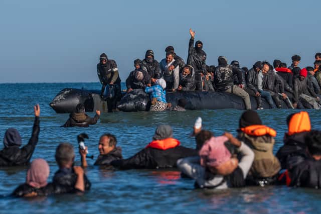 Small-boat crossings of the English Channel must be stopped but people also need a legal way to claim asylum in this country (Picture: Carl Court)