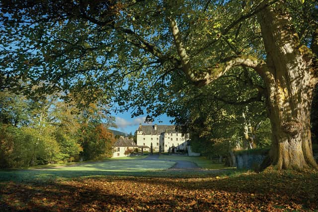 Traquair House, near Peebles, in the Scottish Borders