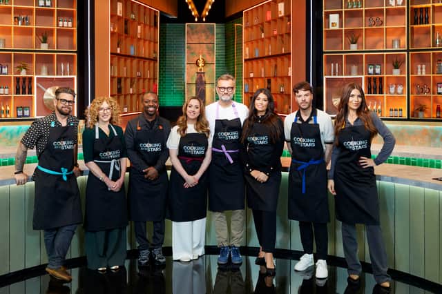The cast of Cooking with the Stars series 5