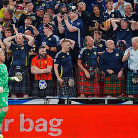 Scotland fans have been barred from attending tonight's World Cup qualifier against Belarus. Cr: Getty Images.