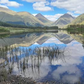 A tranquil late summers day in Glen Etive in Argyll from reader, Colin Riddell 