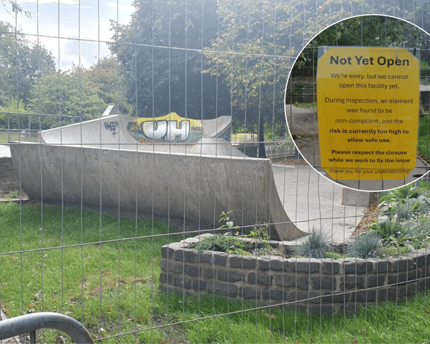 The site's opening has been delayed following a safety inspection 
