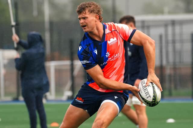 Charlie McCaig has been impressed by the ethos at Edinburgh.