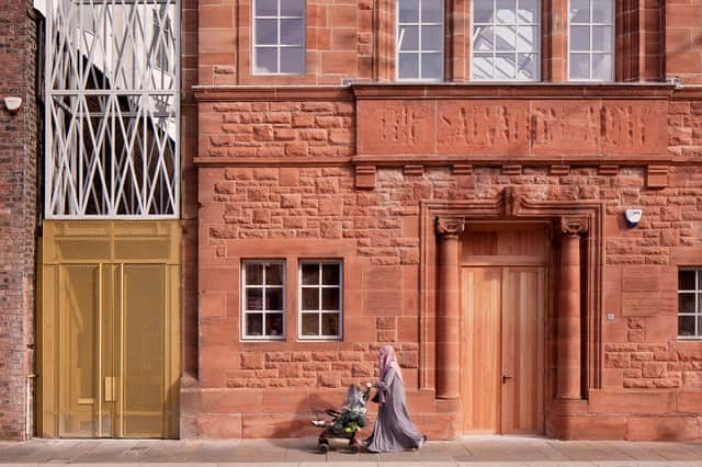 The former Salvation Army building has been radically transformed into a new office space