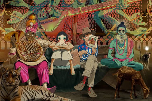 Gorillaz have announced a UK and Ireland tour, with a show set for Glasgow's OVO Hydro in 2026.