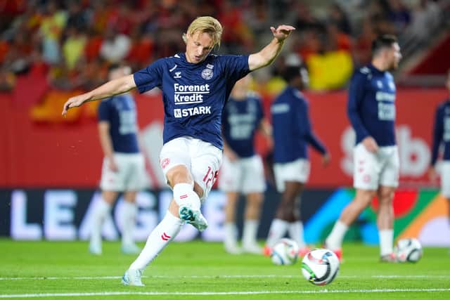 Kasper Dolberg rejected overtures from Celtic to sign for Ajax.