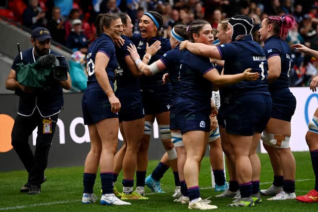 Scotland Women take on England at the World Cup on Sunday.