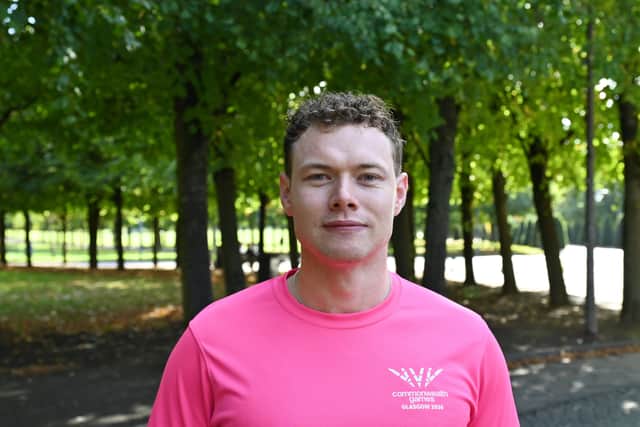 Track cyclist Jack Carlin said volunteers have a 'crucial' role to play. Picture: John Devlin