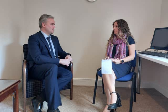 Political Correspondent Rachel Amery speaks to Mental Wellbeing Minister Tom Arthur.