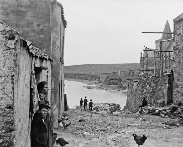 The fishing village of St Monans paid a heavy price when 21 of its men never returned from a herring voyage in 1875. Another 16 from Cellardyke were lost in the same storm off the Norfolk Coast. PIC: William Easton Collection/St Monans Heritage Collection.