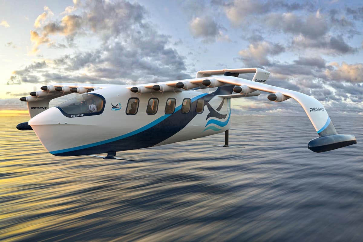 Most Compact Flying Machine World's largest electric flying machine with top speed of 180mph ...
