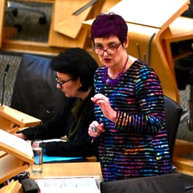 Justice Secretary Angela Constance