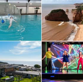 Ladram Bay holiday park in Devon