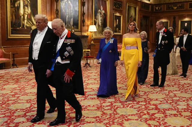Donald Trump's state visit to the UK was accompanied by a £31 billion 'Tech Prosperity Deal' between the UK Government and a clutch of American tech giants (Picture: Aaron Chown)
