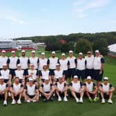The European players, captain, vice captains and caddies pictured during this week’s visit to Bethpage Black ahead of the 45th Ryder Cup starting next Friday