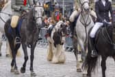 A young rider takes part in the Riding of the Marches in Edinburgh, a traditional inspection of the town's boundaries (Picture: Jane Barlow)