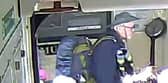 Police have released this CCTV of the last known sighting of an elderly man who has been missing for five days from Britain's toughest walking trail.