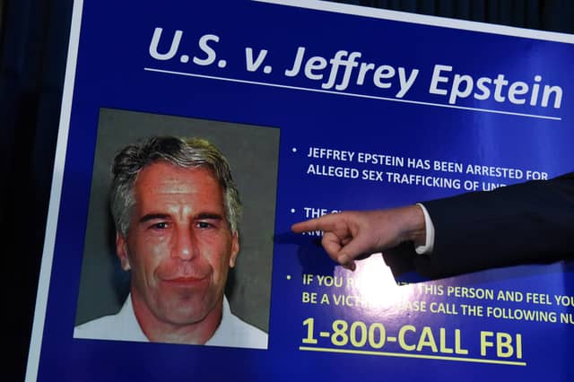 Jeffrey Epstein, a registered sex offender, killed himself in prison in 2019 while awaiting trial for sex trafficking (Picture: Stephanie Keith)