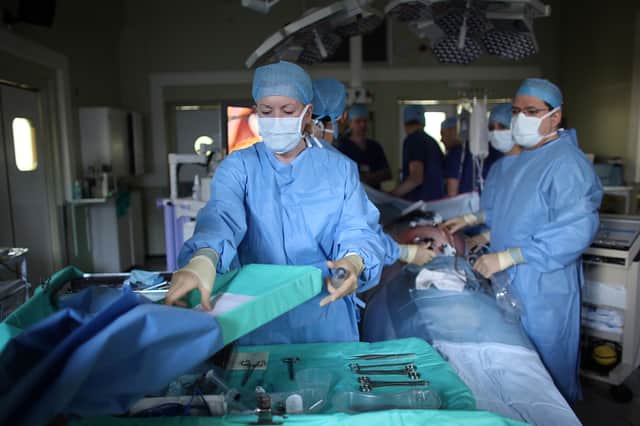 The NHS saves lives but its ability to do so is being hamstrung by the politicians ultimately in charge (Picture: Christopher Furlong)
