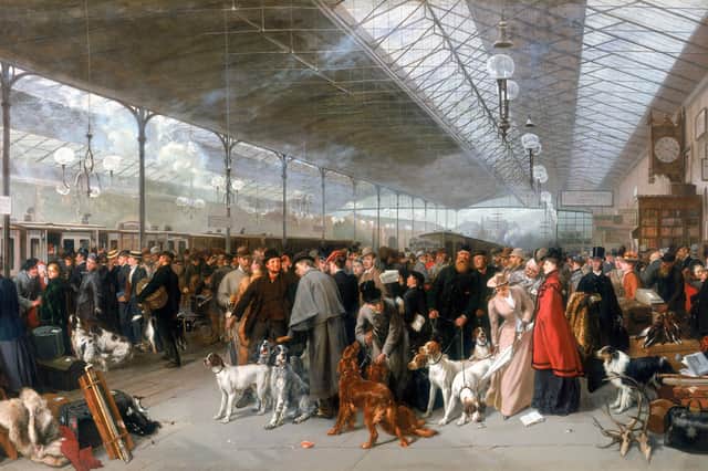 Coming South, Perth Station 1895