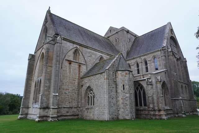 Pluscarden Abbey is near Elgin in Moray. 