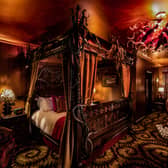 Ardbeg House - the monster room with what's thought to be the biggest bed on the island.