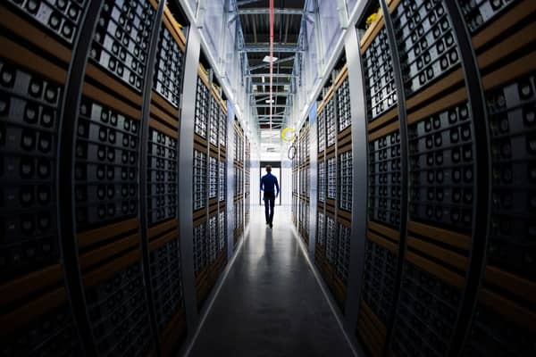 The increasing use of artificial intelligence is leading to an explosion in the number of vast data centres (Picture: Jonathan Nackstrand)