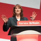 Chancellor of the Exchequer Rachel Reeves makes a speech during the Labour Party Conference at the ACC Liverpool.