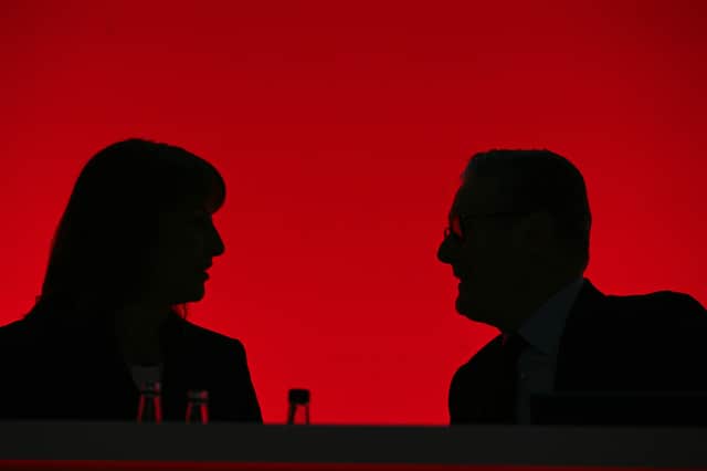 Keir Starmer, pictured with Chancellor Rachel Reeves. Picture: Oli Scarff/Getty Images