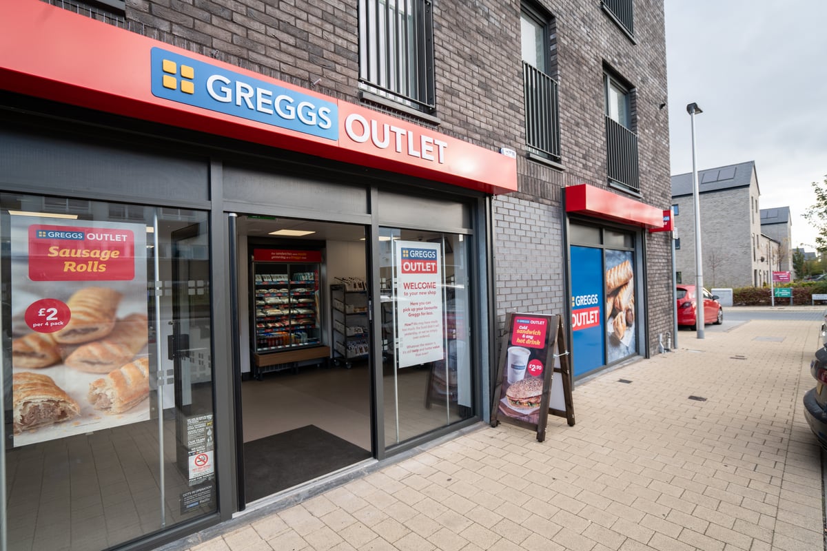 Greggs Opens New Edinburgh Outlet Shop With Discounted Sausage Roll...