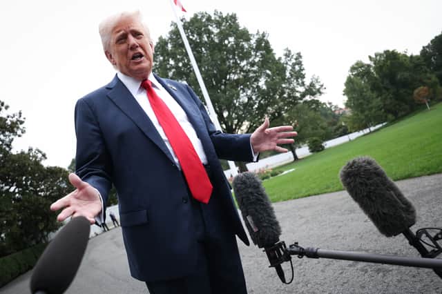 Donald Trump has incorrectly described climate change as a 'con job' (Picture: Win McNamee)