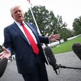 Donald Trump has incorrectly described climate change as a 'con job' (Picture: Win McNamee)