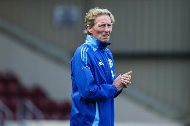 Scot Gemmill has named a 24-man Scotland Under-21 squad for upcoming European Championship qualifiers. (Photo by Craig Foy / SNS Group)