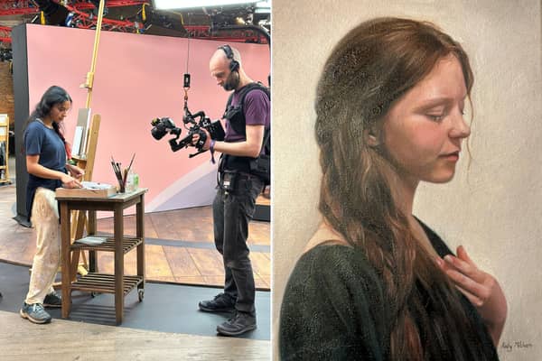 Gordonstoun student Ruby Mitcham will appear on Portrait Artist of the Year 2025. 