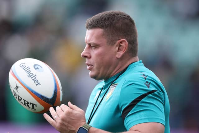 Lee Radford, the Northampton Saints assistant coach.