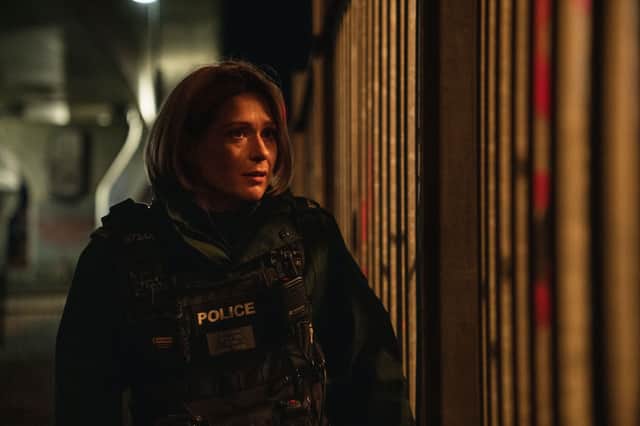 Siân  Brooke as Grace Ellis in the new series of BBC's Blue Lights.