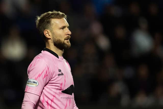 Scott Bain has quickly established himself as Falkirk's No 1 keeper.