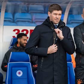 Rangers manager Steven Gerrard (left) with assistant Gary McAllister at Ibrox in October, 2019. (Photo by Alan Harvey / SNS Group) 