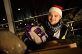 A staff member packs fresh turkeys ready for delivery at Sainsbury's Waltham Point Distribution Centre. Around 19,000 seasonal jobs are being created across one of the UK’s biggest retailers for Christmas (Photo: Matthew Lloyd/Getty Images)