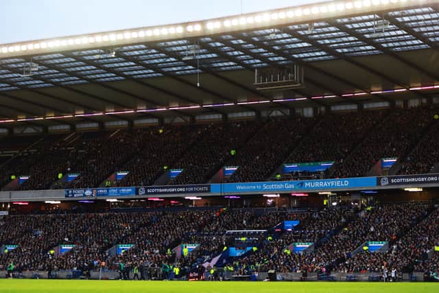 Murrayfield sells out on a regular basis.