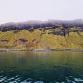Fish farms on the west coast of Scotland 