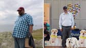 Carlos before and after meeting Marine.