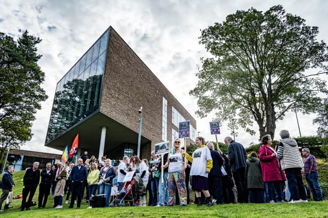 While Labour is planning to expand the college sector, in SNP-run Scotland colleges are facing cut backs with Forth Valley College's Alloa campus threatened with closure (Picture: John Devlin)